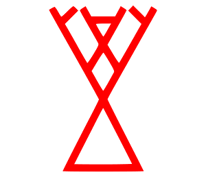 Zhiva symbol red