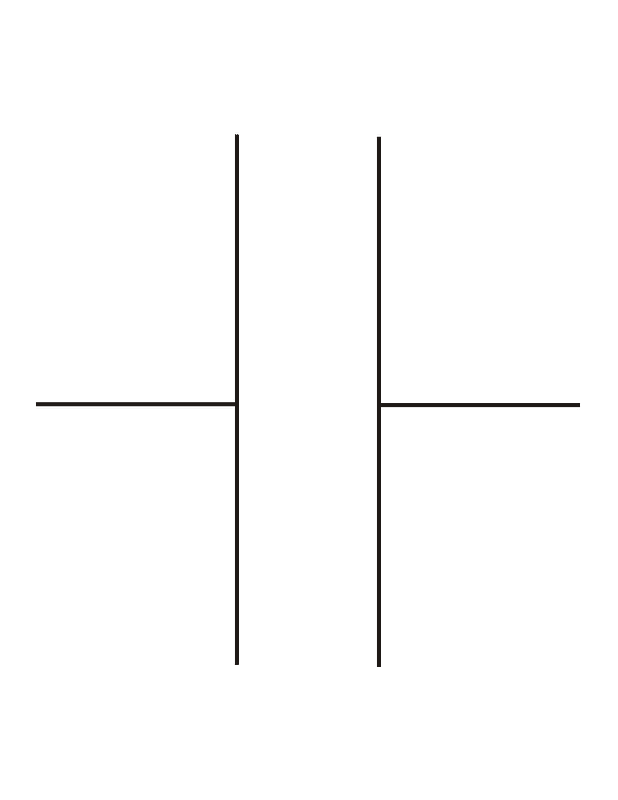 Condensator symbol