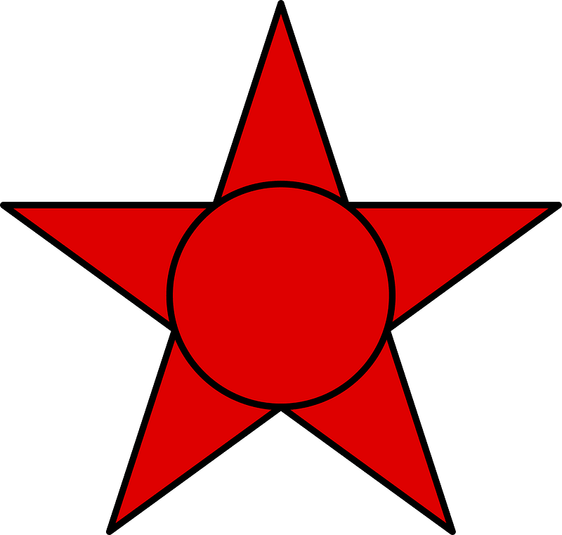 URSS aviation circled red star