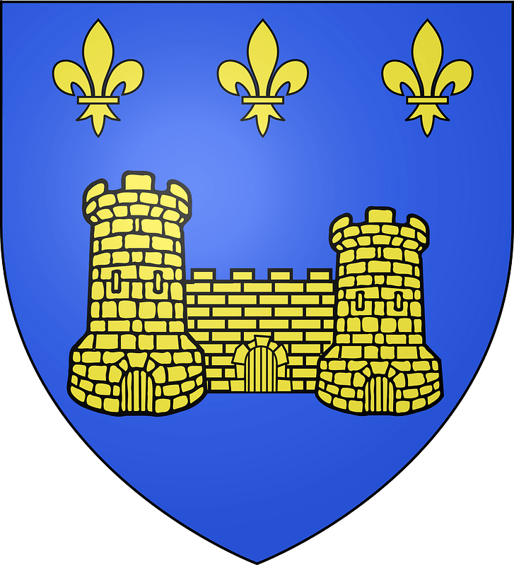 Blason ville fr Billom (Puy-de-Dôme).