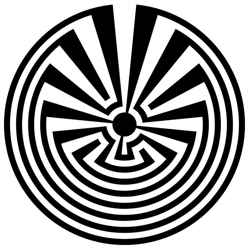Radial-labyrinth