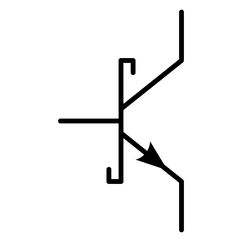 Schottky-Transistor-Symbol