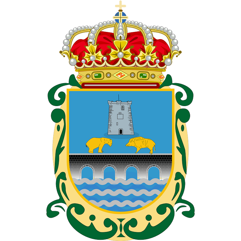 Escudo svg vectorial Andrade Pontedeume A Coruña