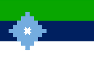 Proposed flag of Independent Patagonia