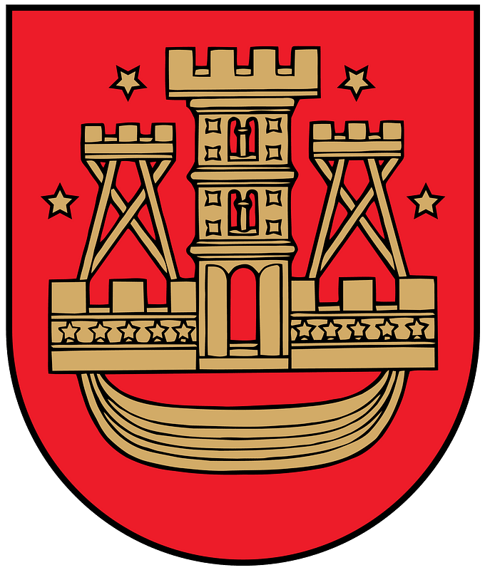 Coat of arms of Klaipeda (Lithuania)