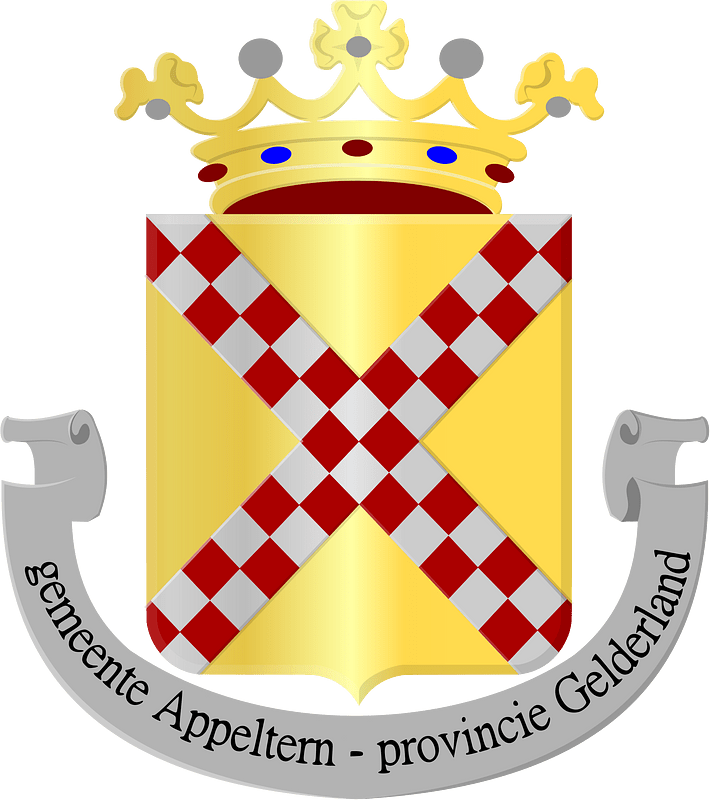 Appeltern wapen randschrift