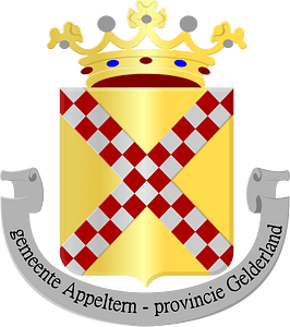 Appeltern wapen randschrift
