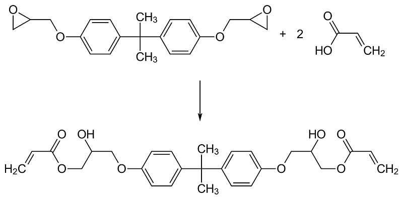Vinylesterharz-BADGE