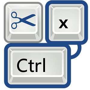 Computer-keyboard-shortcut-to-cut all