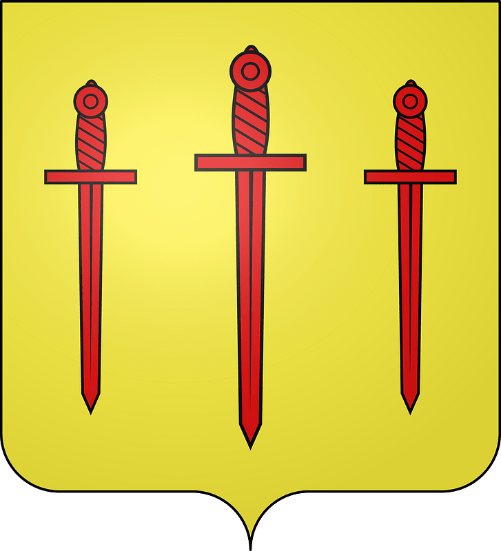 Blason de la ville d'Auriébat (Hautes-Pyrénées)