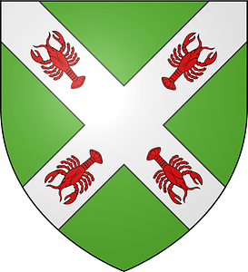 Blason Chassin de Kergommeaux