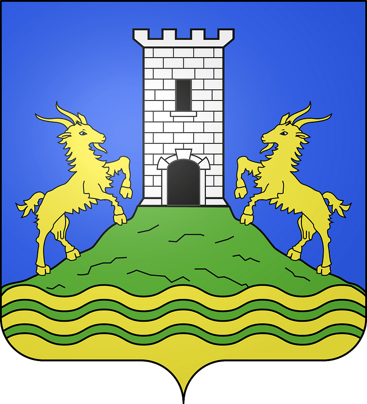 Blason de la ville d'Agos-Vidalos (Hautes-Pyrénées)