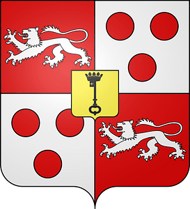 Blason de la ville d'Antin (Hautes-Pyrénées)