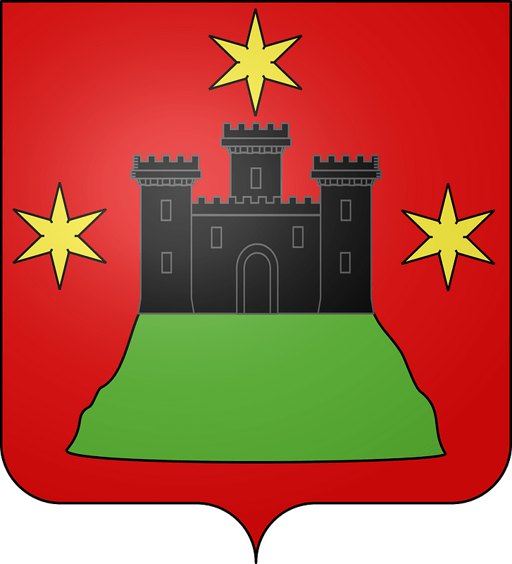 Blason de la ville d'Arcizac-ez-Angles (Hautes-Pyrénées)