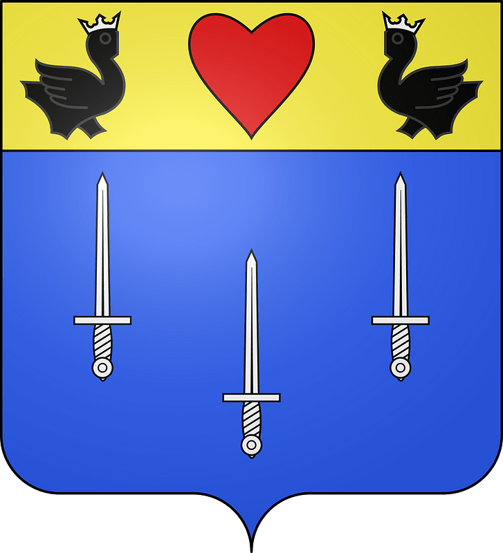 Blason de la ville d'Angos (Hautes-Pyrénées)