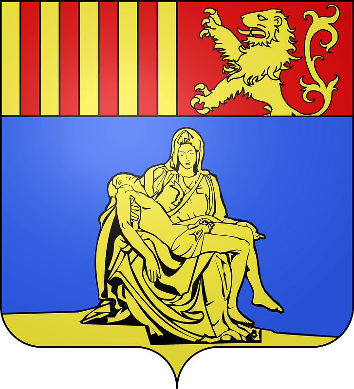 Blason de la ville d'Anla (Hautes-Pyrénées)
