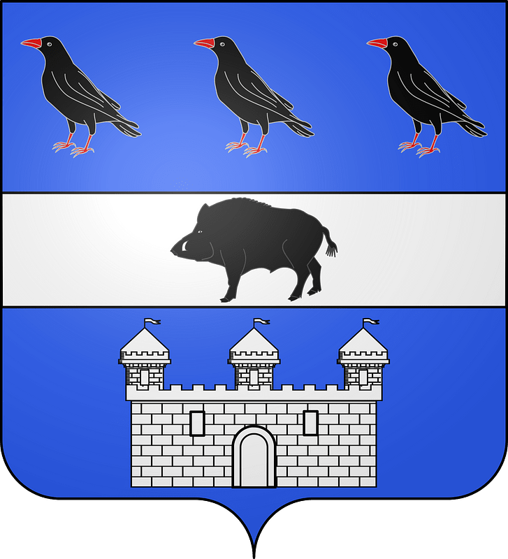 Blason de la ville d'Arras-en-Lavedan (Hautes-Pyrénées)