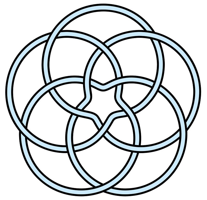Quinquetra-interlaced-alternate