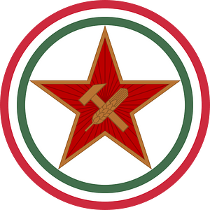 Cap badge of the Hungarian People's Army (1950-1957)