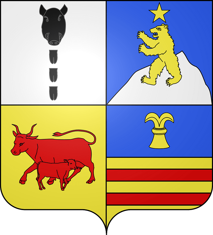 Blason de la ville d'Argelès-Gazost (Hautes-Pyrénées)