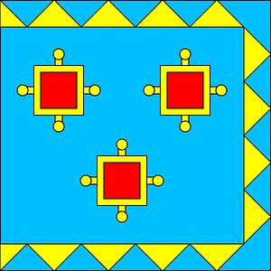 Flag of Kamianka-Buzka