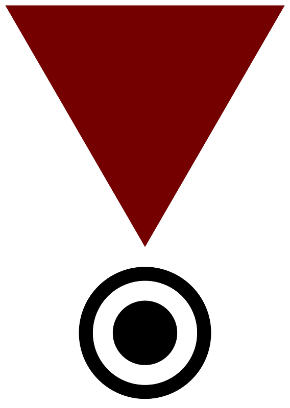 Maroon triangle penal