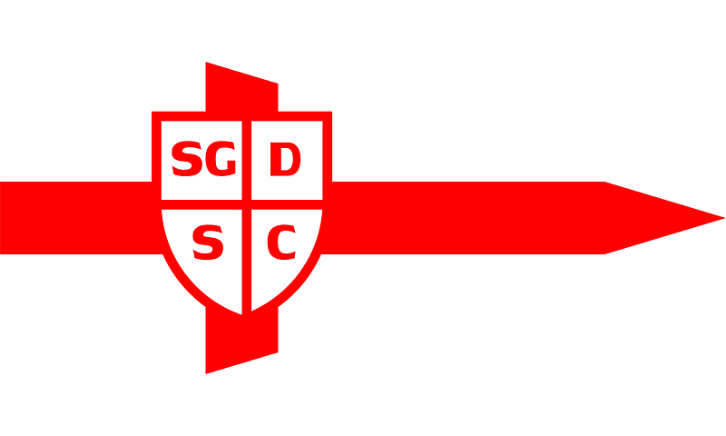 Burgee of St. George's Dinghy SC