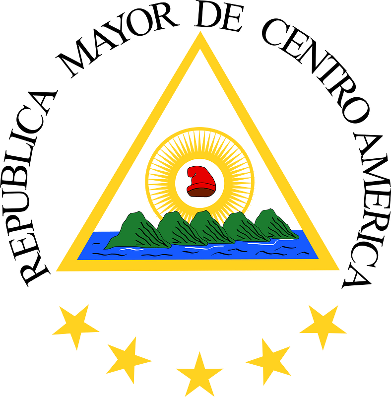 Coat of arms of the Greater Republic of Central America (1898)