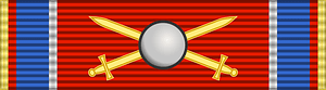 ROU Military Virtue Order 2002-war-ribbon Comm BAR