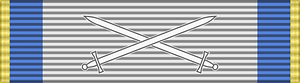 ROU Maritime Virtue Medal 2002-war-ribbon 2nd class BAR