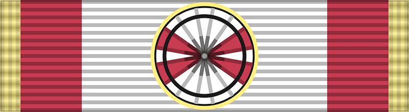 ROU Medical Merit Order 2004-war-ribbon Officer BAR