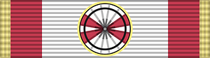 ROU Medical Merit Order 2004-war-ribbon Officer BAR