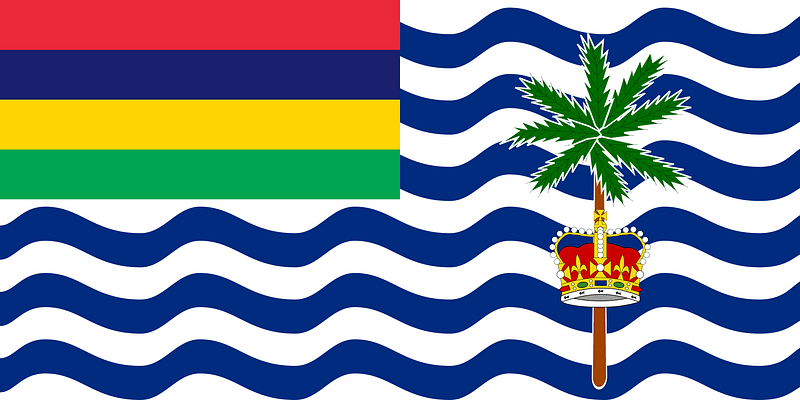 Flag of the Chagos Archipelago (as a Mauritian territory)