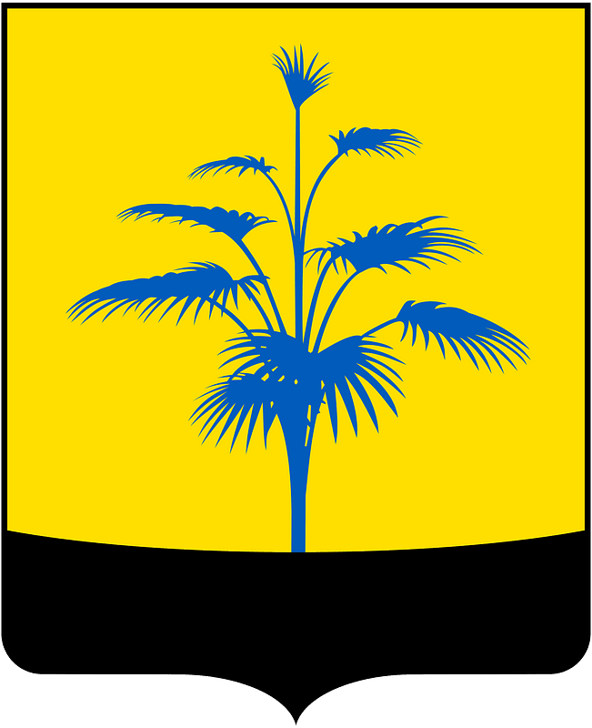Lesser Coat of Arms of Donetsk Oblast without crown