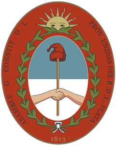 Coat of arms of the United Provinces of the Rio de la Plata