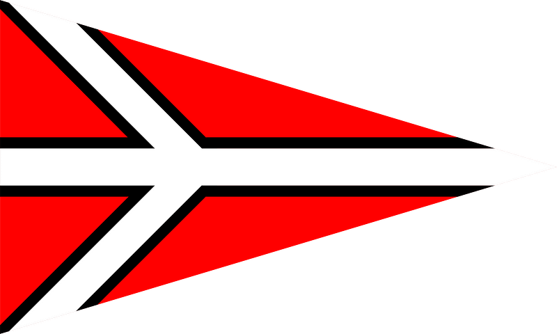 Burgee of Societa Velica di Barcola e Grignano