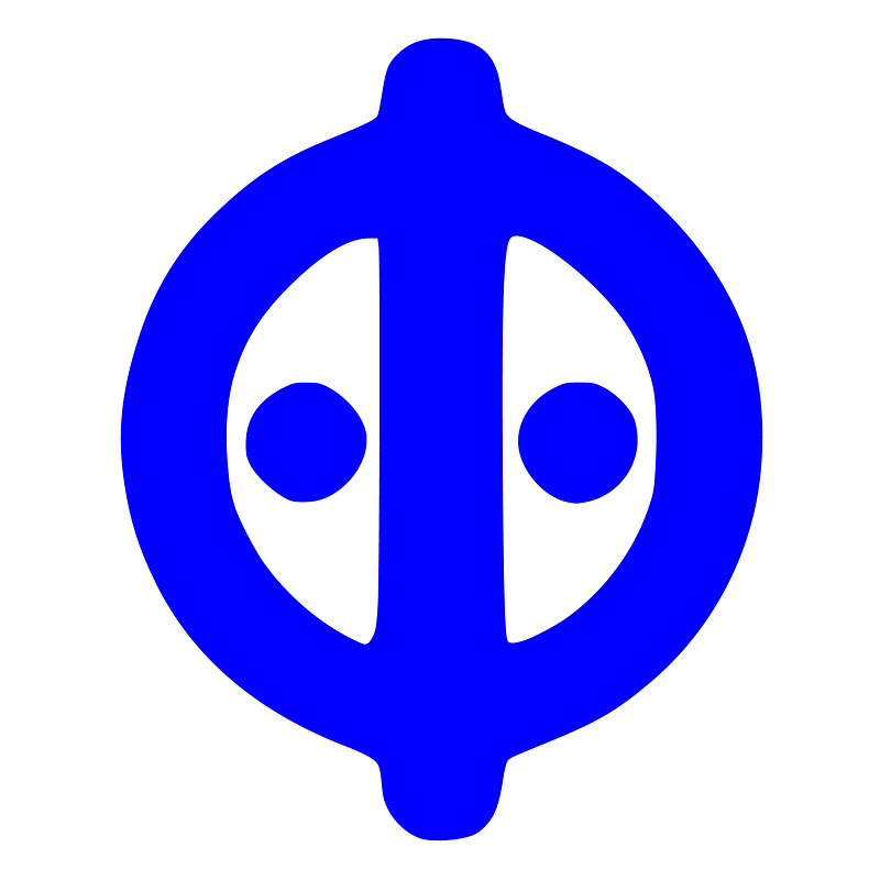 Yiguandao symbol blue