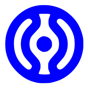 Cheondoism symbol blue
