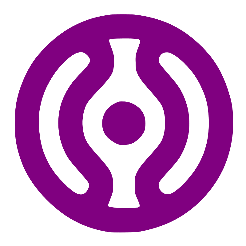 Cheondoism symbol purple