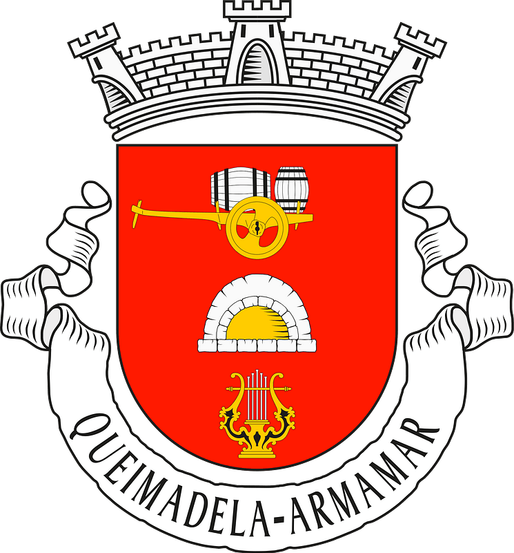 Brasão da Freguesia de Queimadela