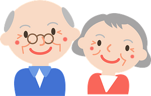 Old Couple - Grandparents