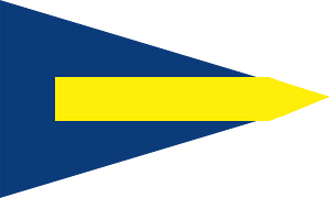 Burgee of Asd Nautica Sabazia