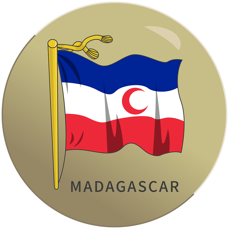 Badge of Madagascar (French protectorate)
