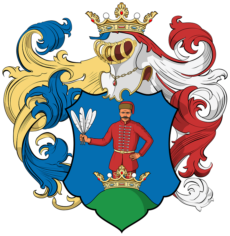 Coa Hungary Family Elekes from Szentkatolna