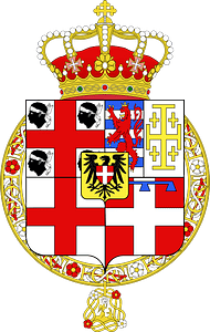 Coat of arms of the Kingdom of Sardinia (1815-1831)