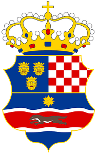 Coat of arms of the Triune Kingdom of Croatia, Slavonia and Dalmatia