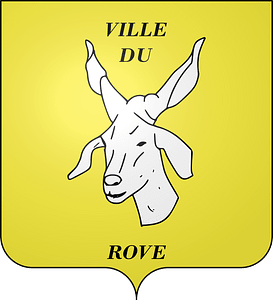 Blason de la ville de Le Rove (Bouches du Rhône)