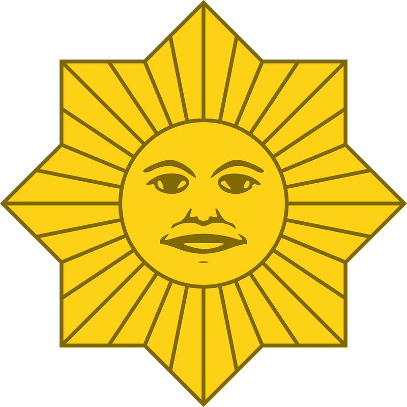 Sol de Mayo-Bandera de Uruguay (variante 2)