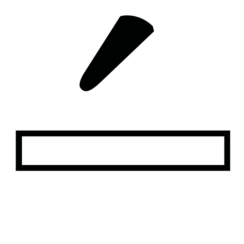 Keyboard Symbol for German Layout E1 E12-1