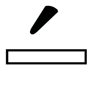 Keyboard Symbol for German Layout E1 E12-1